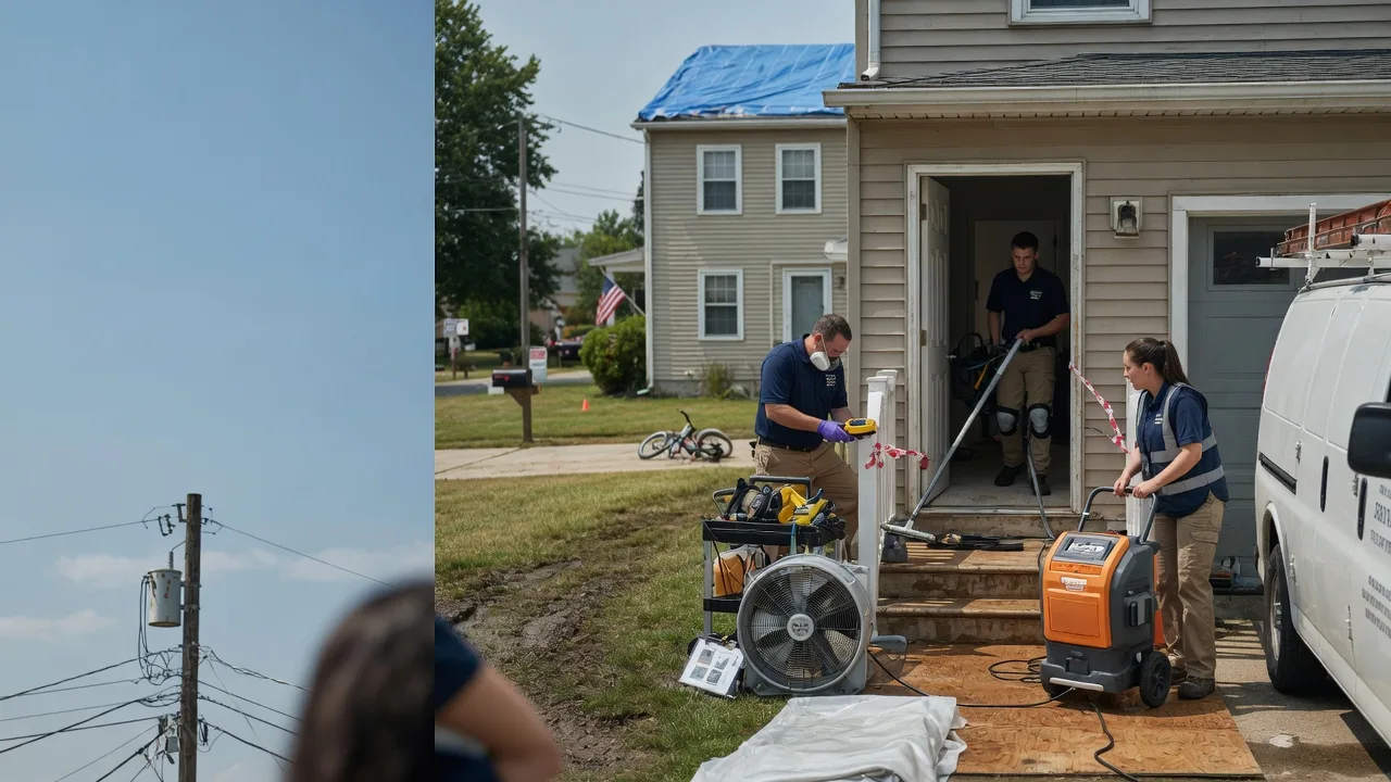 Water Damage Repair in Wye Mills, MD near me